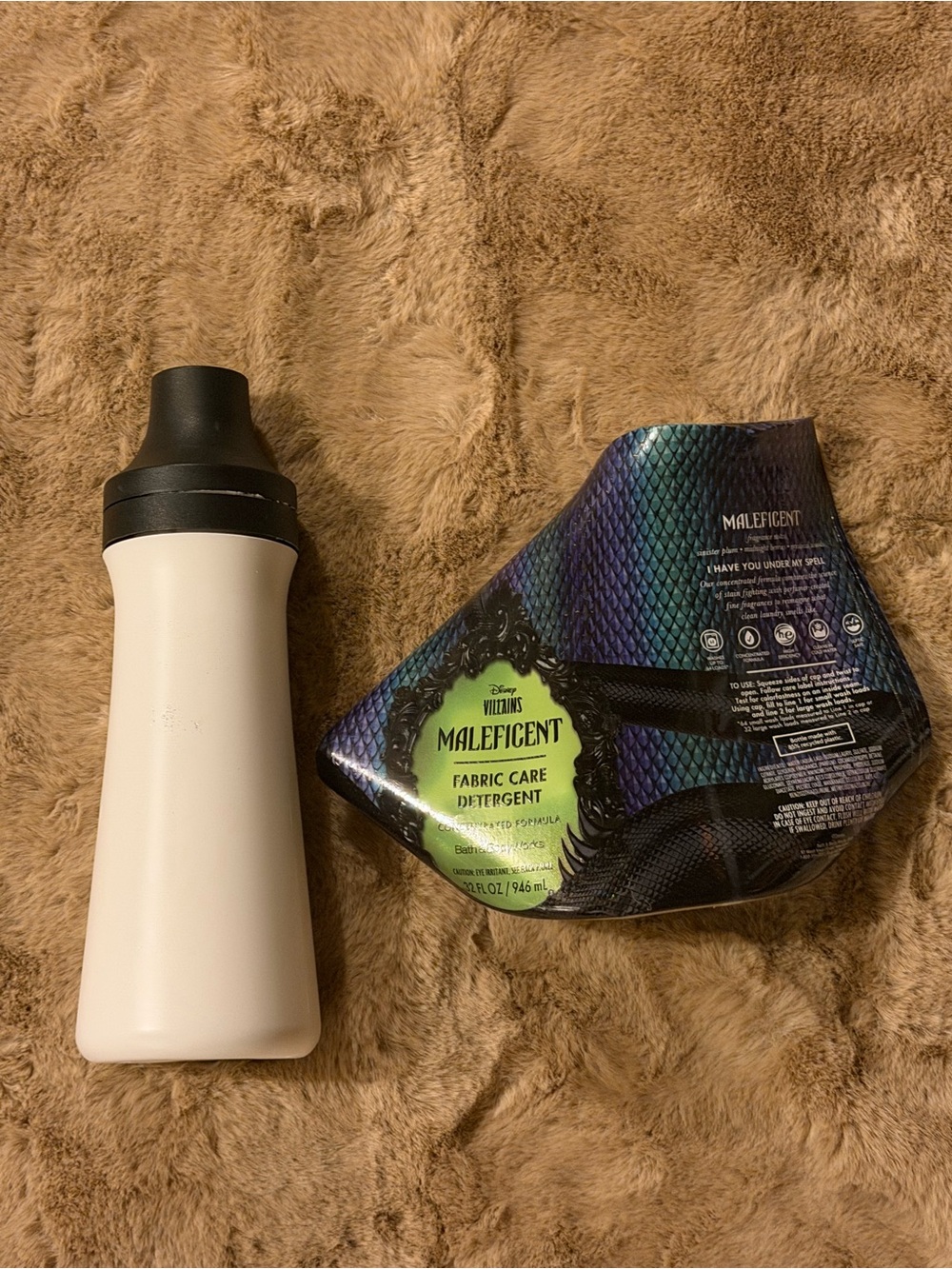 BBW MALEFICENT FABRIC DETERGENT LAUNDRY CARE - WRAPPER FELL OFF BUT BRAND NEW